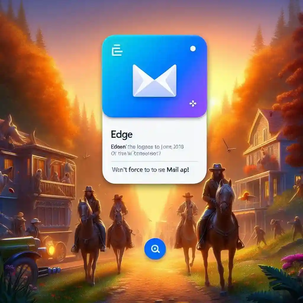 Beim Update vom Oktober 2018 doch kein Zwang durch Edge zu Mail App!