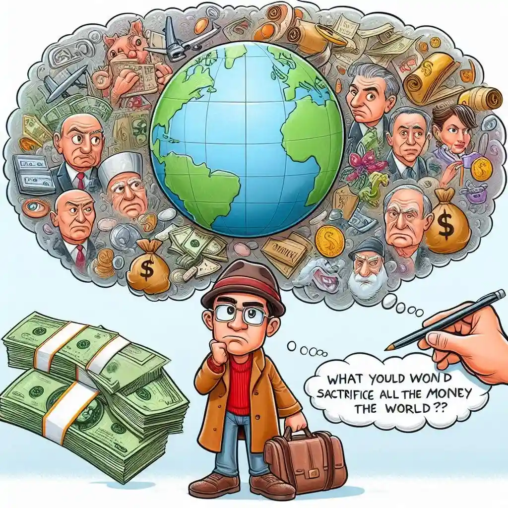 Wofür würdest du alles Geld der Welt opfern