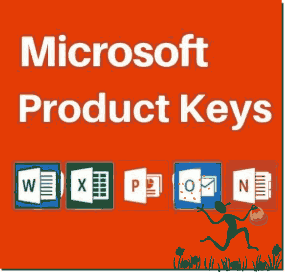 Der Produktschlüssel wird oft mit Microsoft verbunden!
