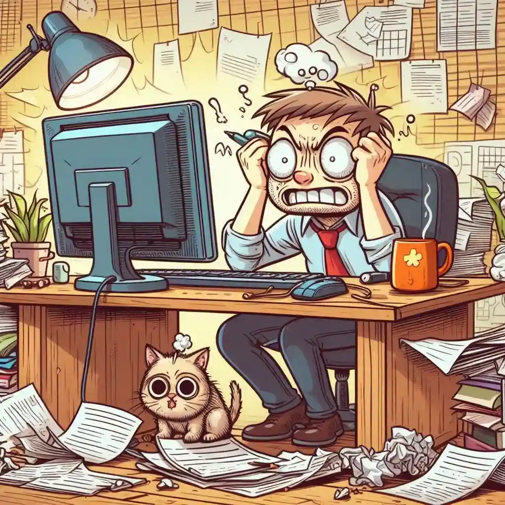Ich habe wieder den Computer unsachgemäß ausgeschaltet!