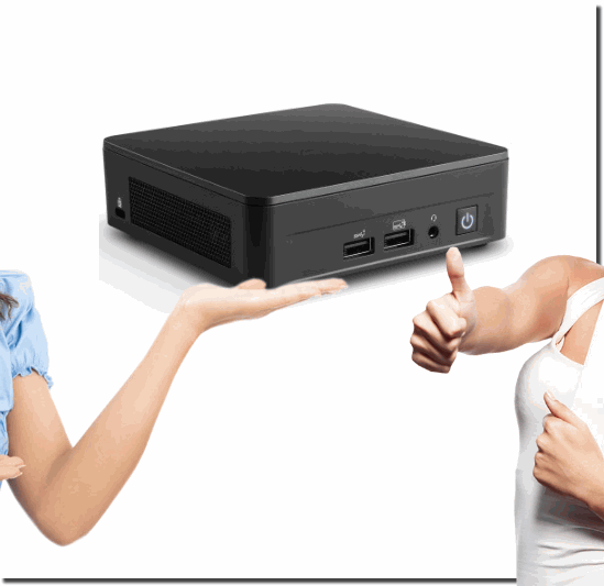 Popularität NUC-Tiny-PCs Next Unit of Computing ist stark gesteigert!