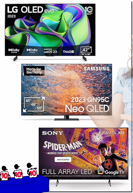 Die besten Fernseher für Konsolen der nächsten Generation?