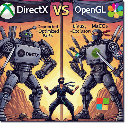DirectX vs. OpenGL: Ein Blick in die Gegenwart und Zukunft moderner Grafik-APIs!