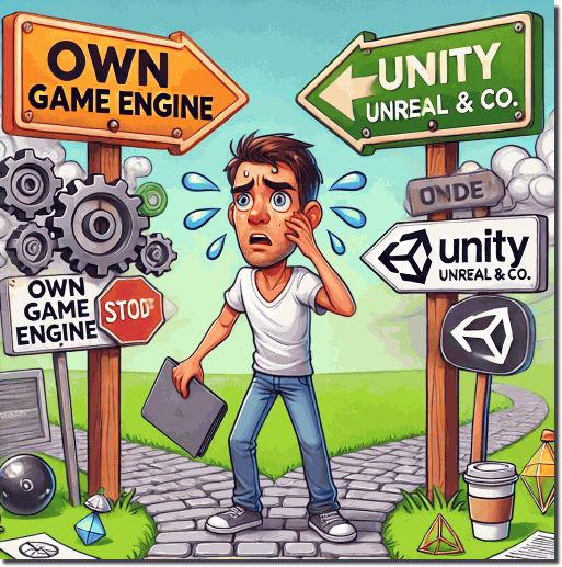 Entscheidung: Eigene Game-Engine oder Unity, Unreal und Co!?