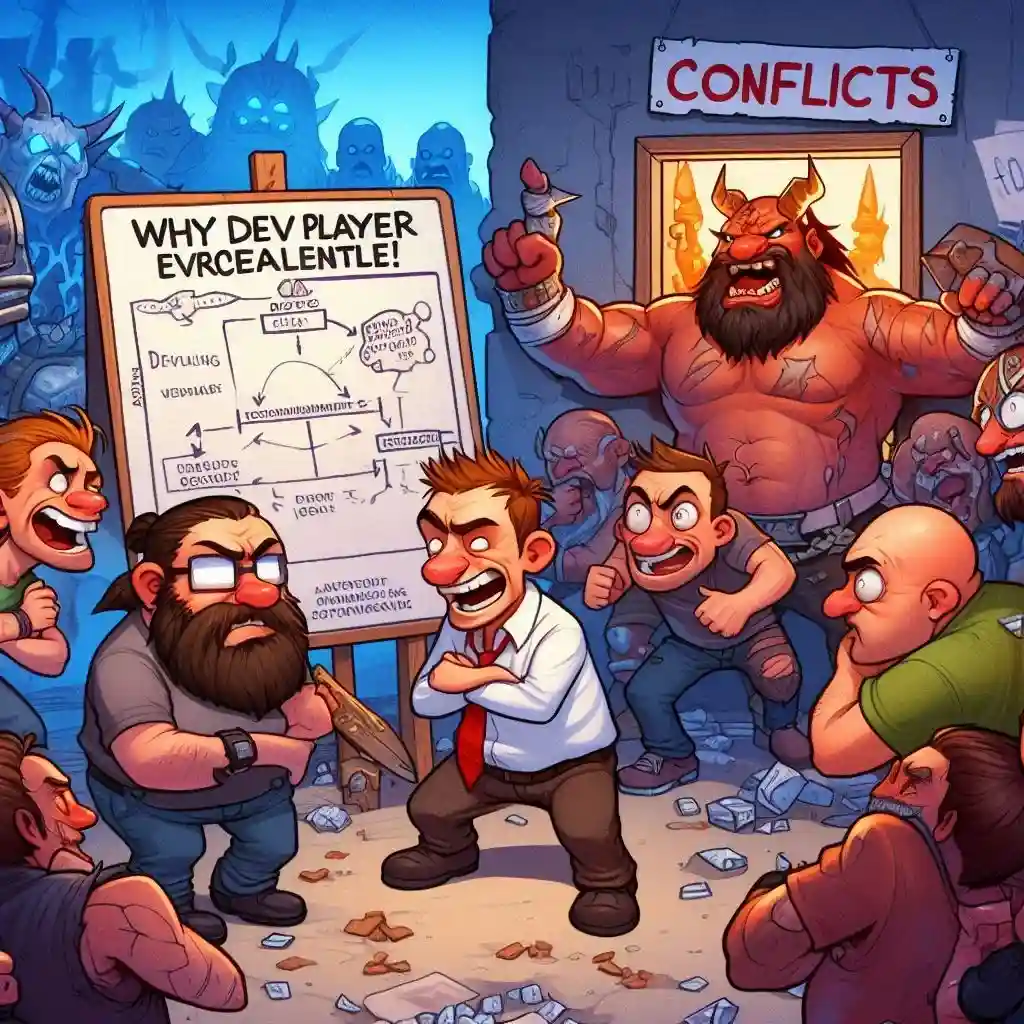 Warum eskalieren viele Dev-Player-Konflikte