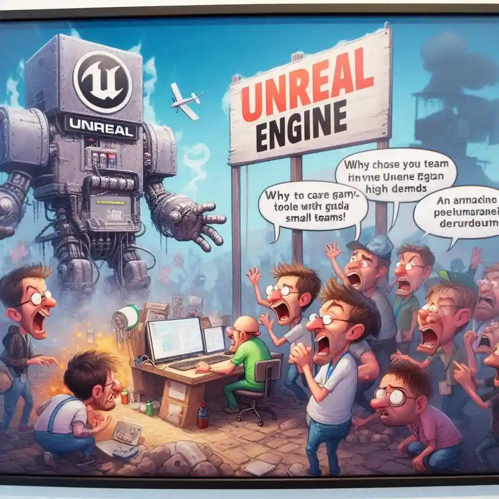 Warum frustriert Unreal Engine kleine Teams
