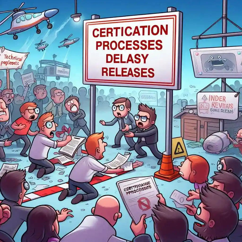 Warum verzögern Zertifizierungsprozesse Releases in der Game-Entwicklung