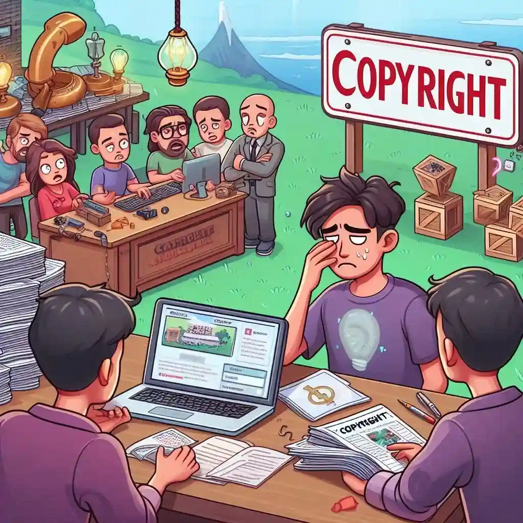 Welche Copyright-Probleme treten bei Assets in der Spieleentwicklung auf