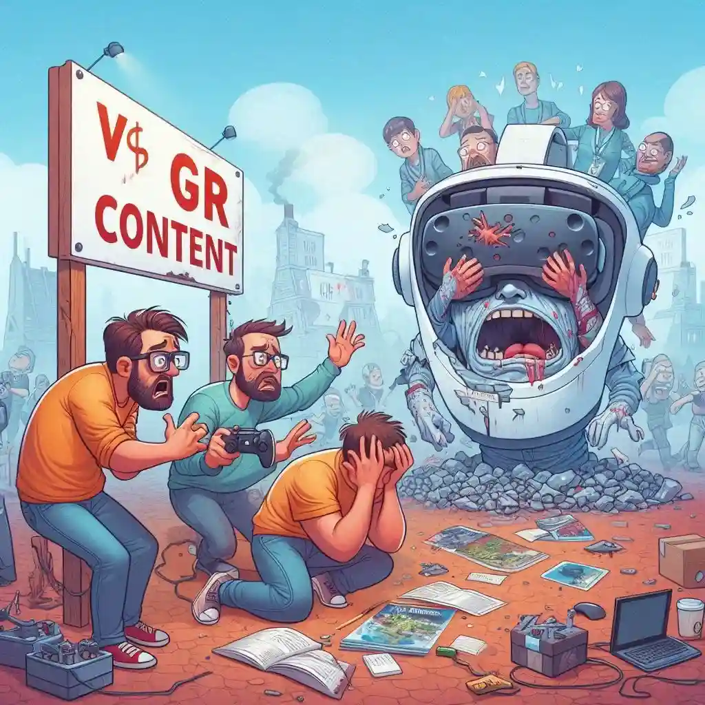 Wie scheitern Spiele an mangelndem VR-Content