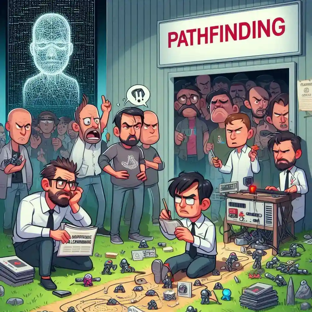 Wie scheitern Spiele an pathfinding-Problemen