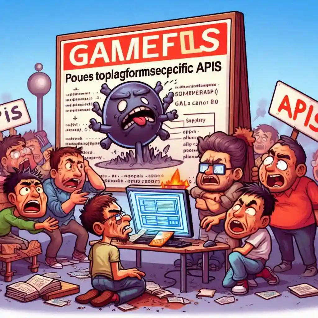 Wie scheitern Spiele an plattformspezifischen APIs