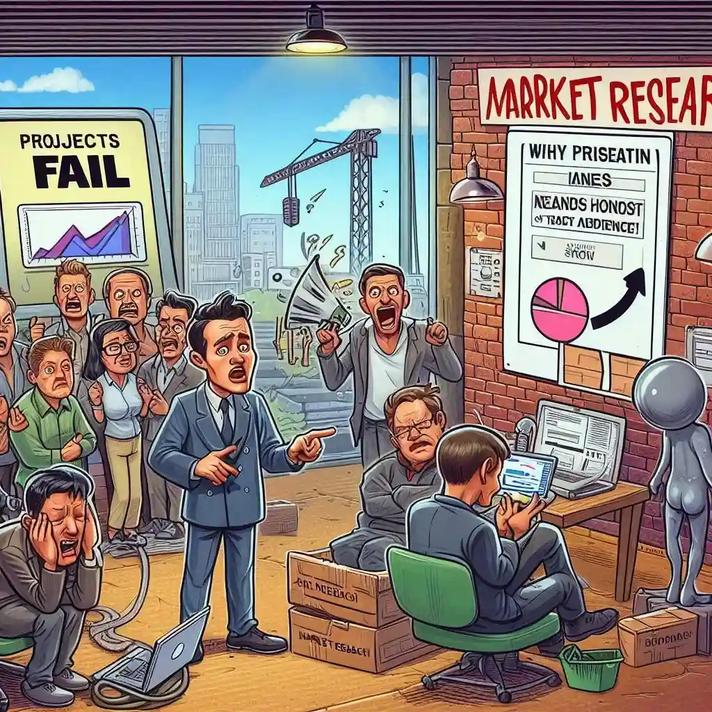 Wie scheitern Spieleprojekte an mangelnder Marktforschung