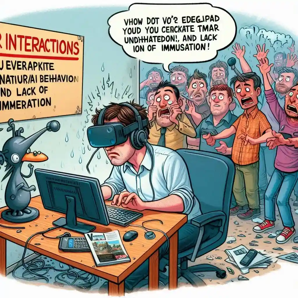 Wie unterschätzen Entwickler VR-Interaktionen