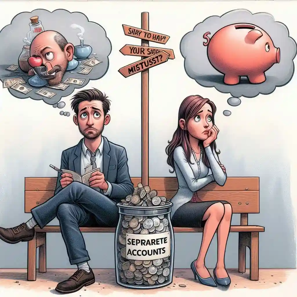 Sollten Paare getrennte Konten haben - oder ist das Misstrauen