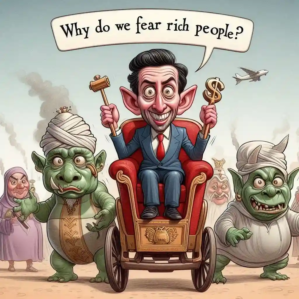 Warum fürchten wir reiche Menschen