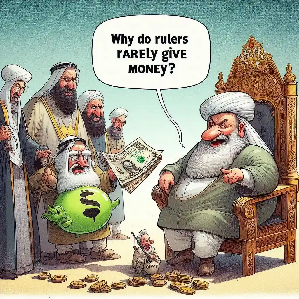 Warum geben Machthaber selten Geld ab