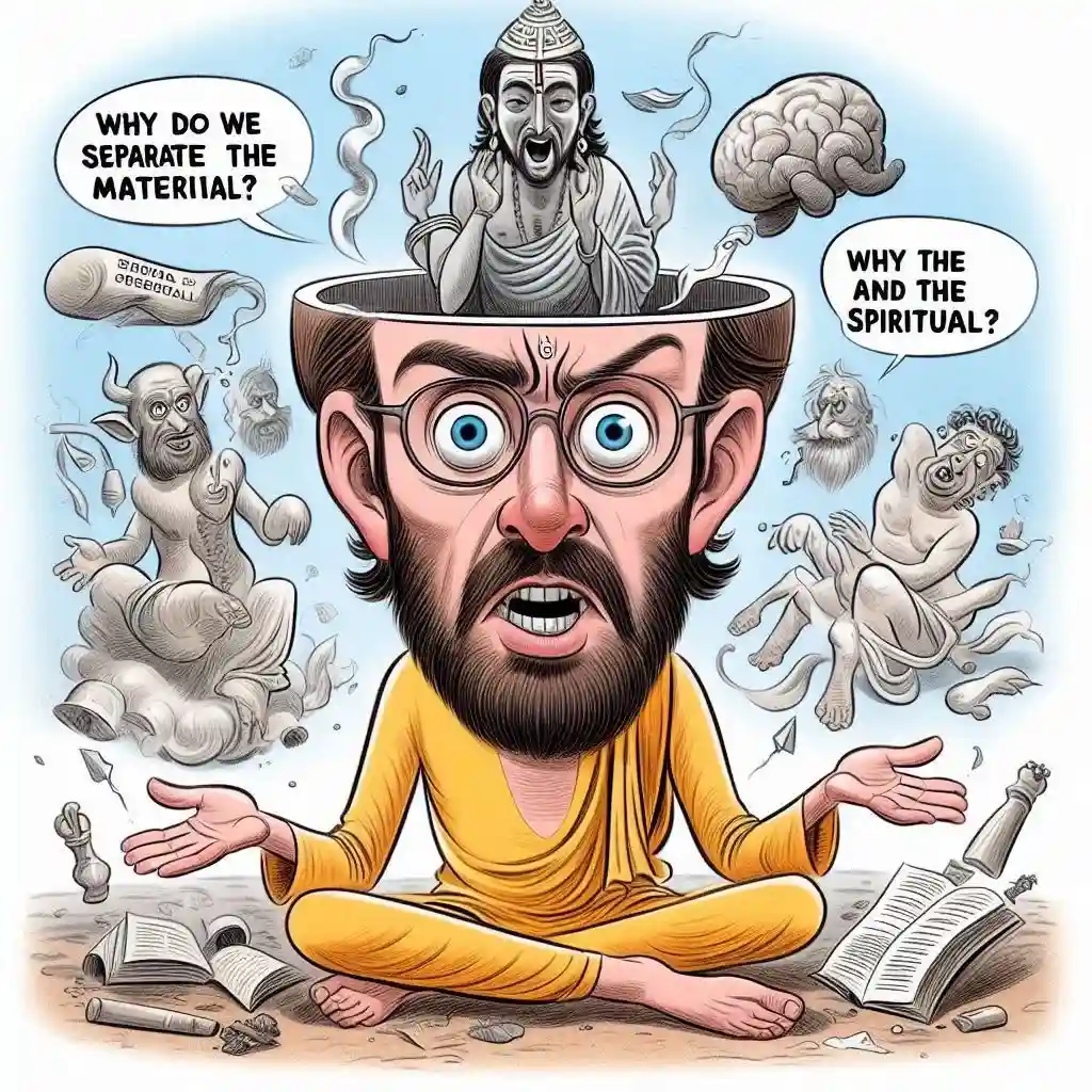 Warum trennen wir Materielles und Spirituelles