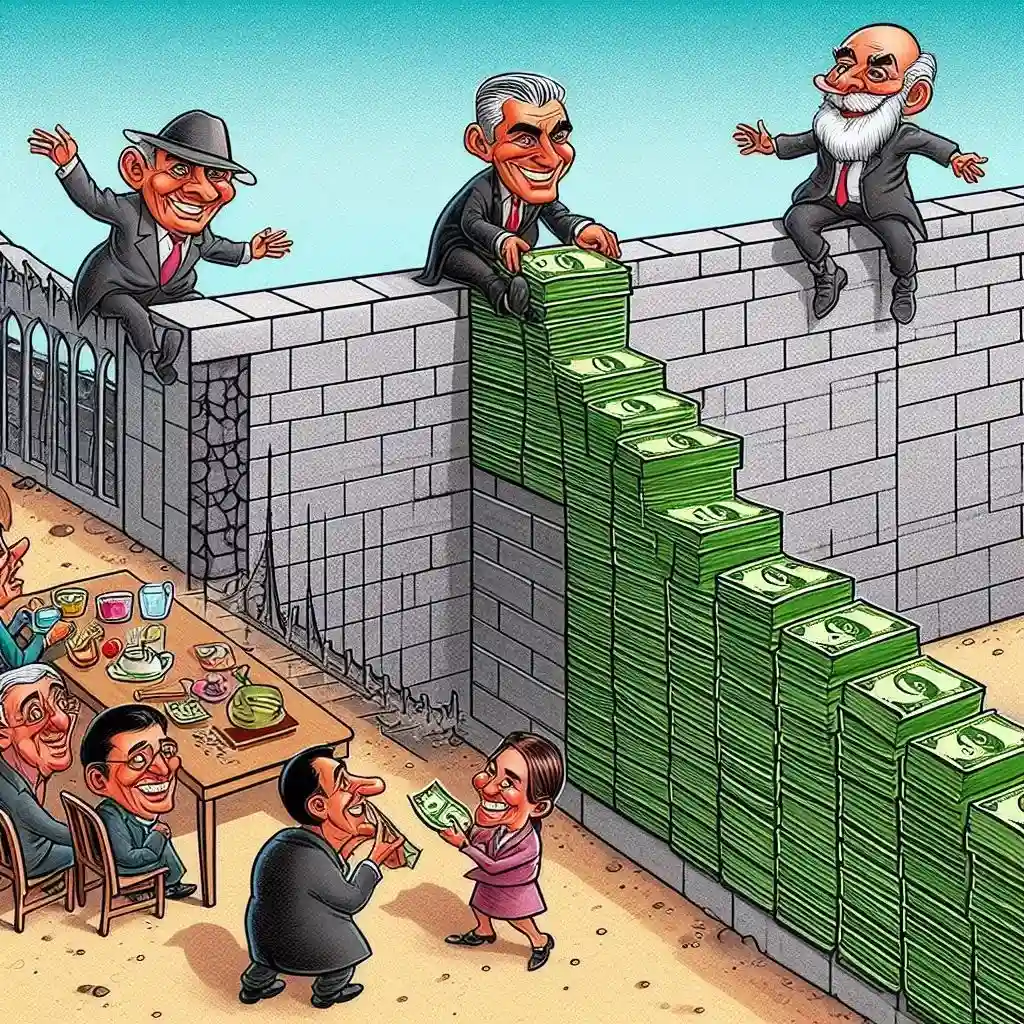 Wie fühlt sich Geld für dich an - wie eine Brücke oder eine Mauer