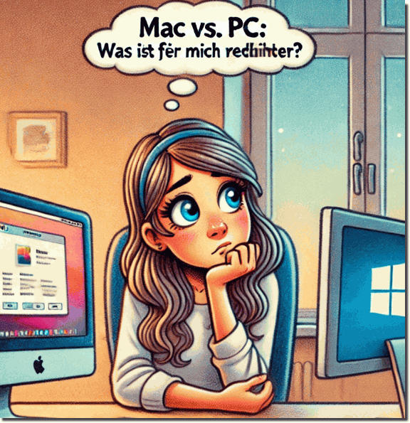 Mac vs. PC: Was ist für mich geeigneter?