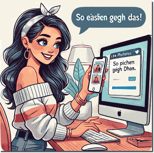 So übertragen Sie Bilder von einem iPhone auf Ihren Computer