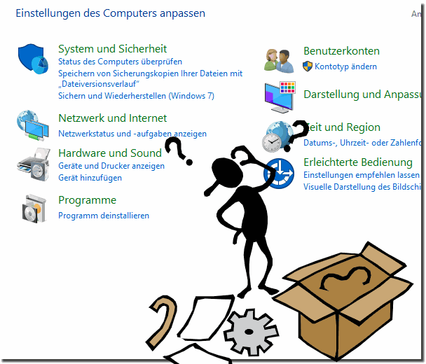 Systemsteuerung in Windows 12 verwenden!