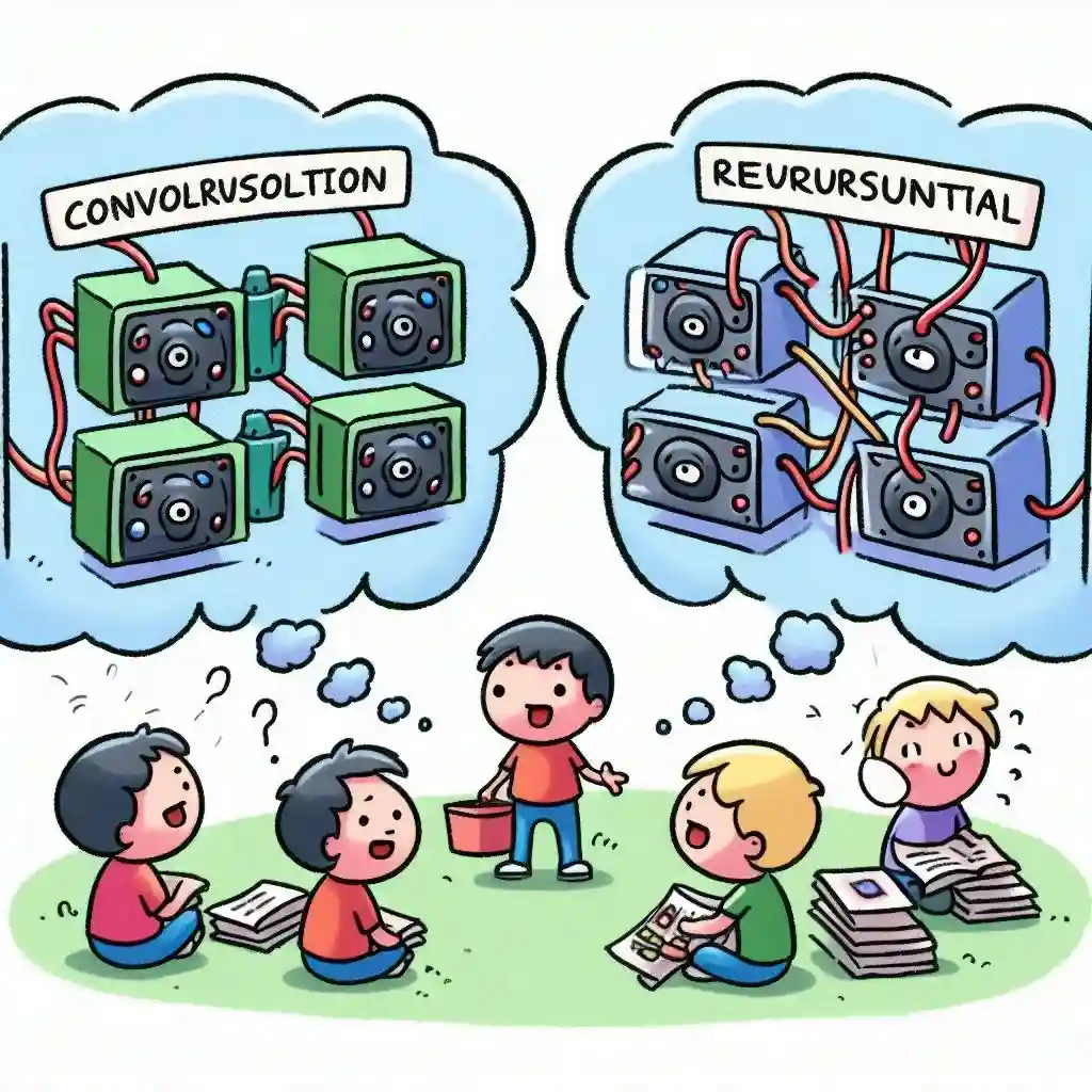  Der Unterschied zwischen Convolutional- / Recurrent- Neural Networks